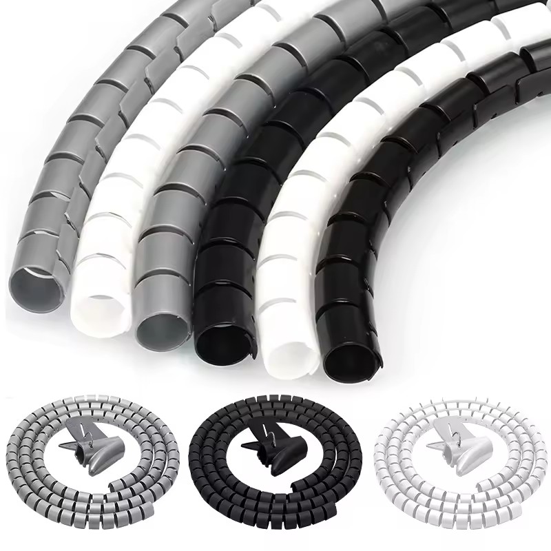 Cable Lock Flexible - Protector de Cable en espiral Flexible