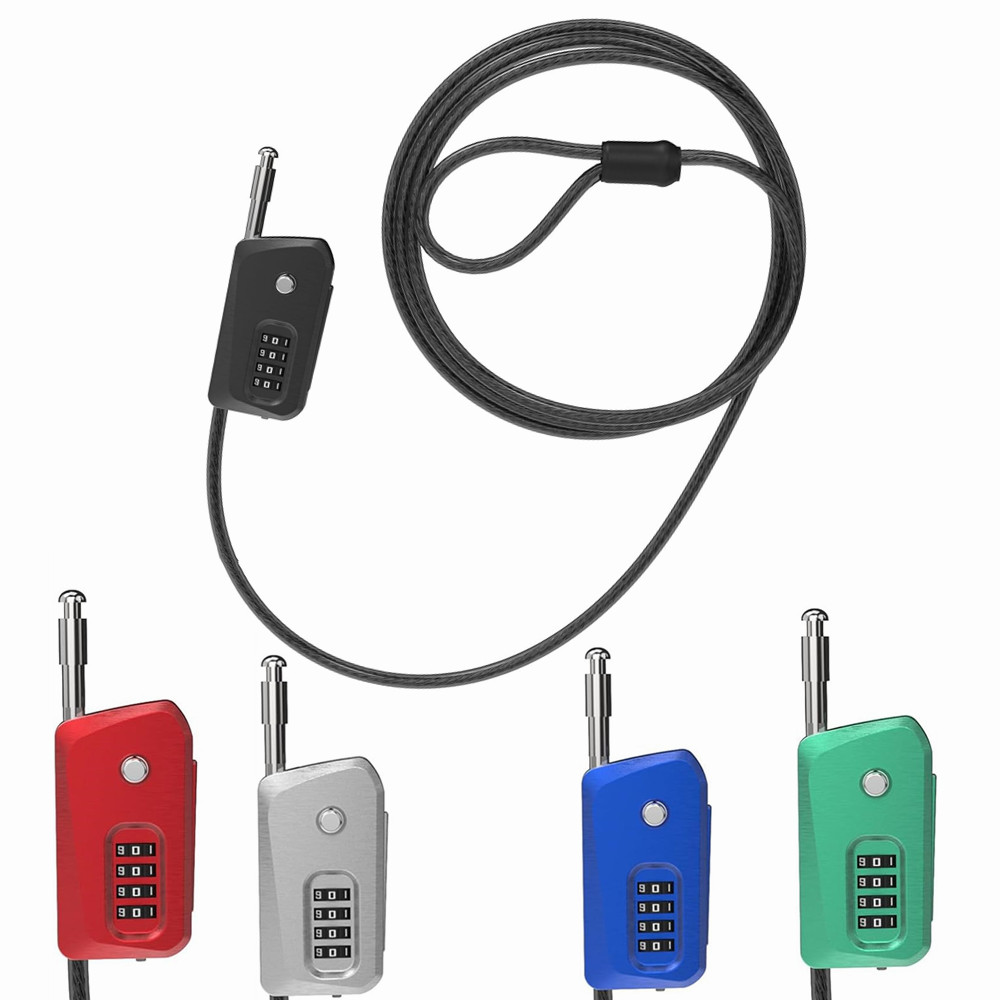 Cable Lock Flexible - Candado de Cable Python para Bicicleta,