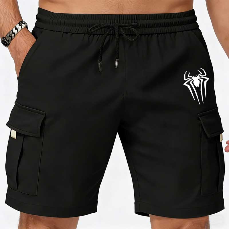 Cycling To Work - Nuevos pantalones cortos cargo con estampado