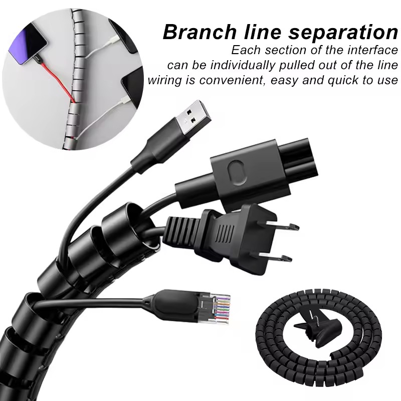Protector de Cable en espiral  - Cable Lock Flexible reseña y precio