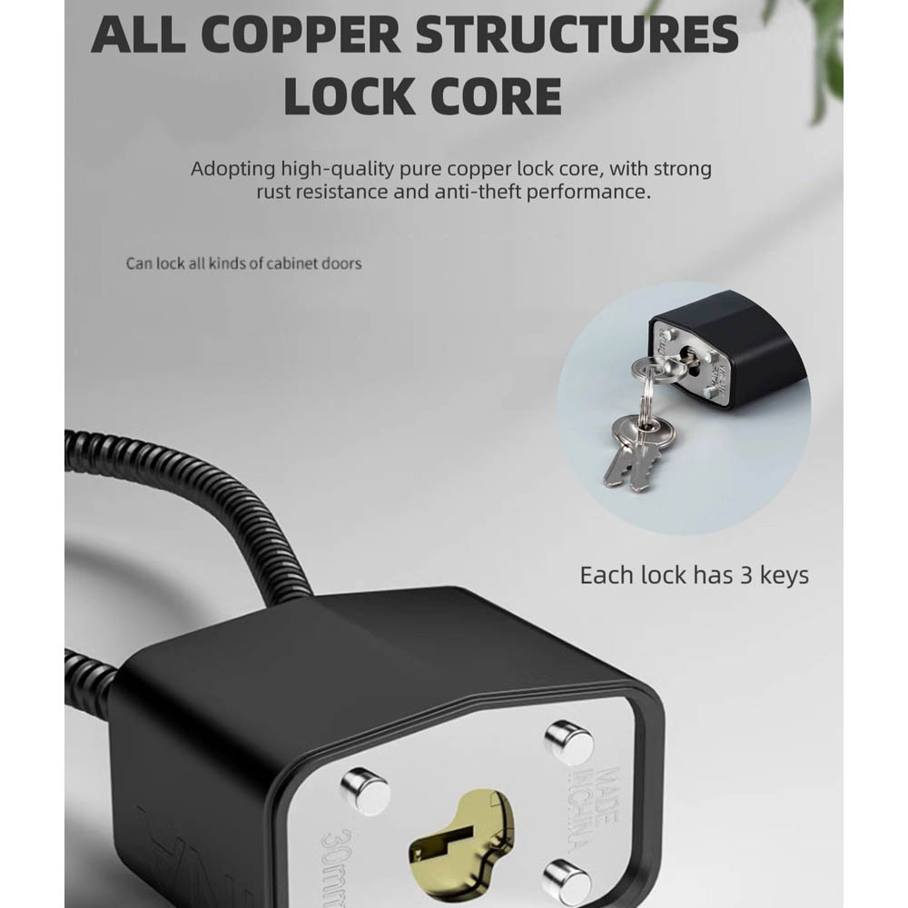Candado antirrobo de Cable de  - Cable Lock Flexible reseña y precio