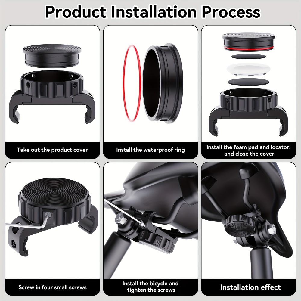 Soporte para Airtag en Bicicle - Commuting By Bike reseña y precio