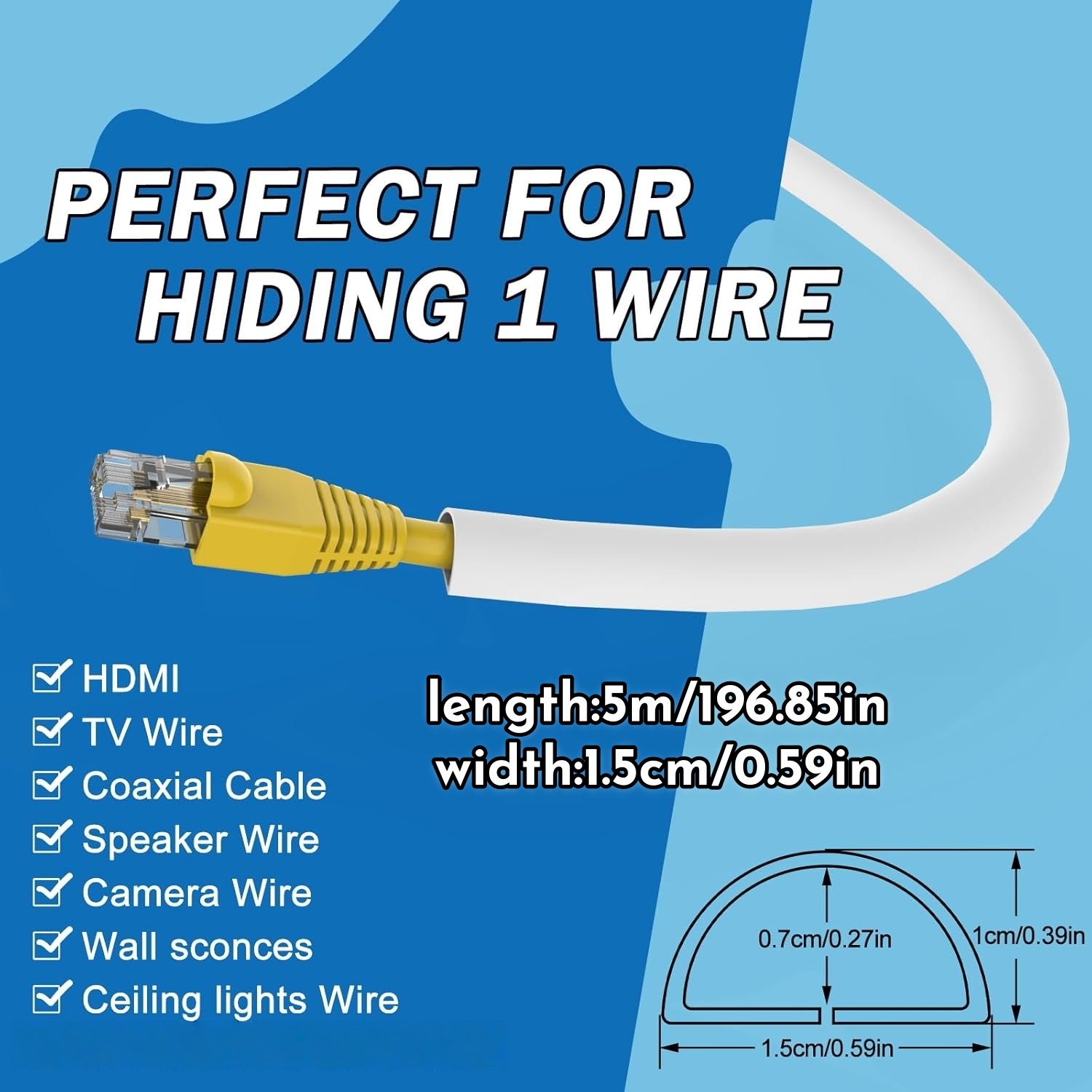 1 unidad de cubierta flexible  - Cable Lock Flexible reseña y precio