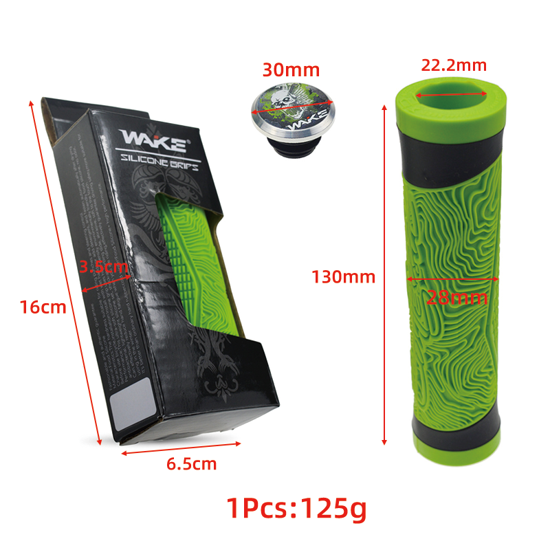 Wake-empuñaduras antideslizant - Commuter Bike Lock reseña y precio
